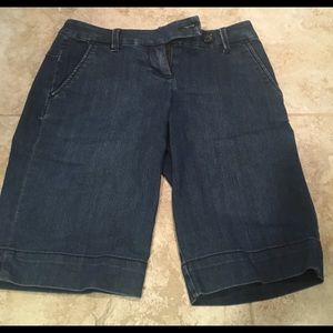 The Limited Denim Bermudas